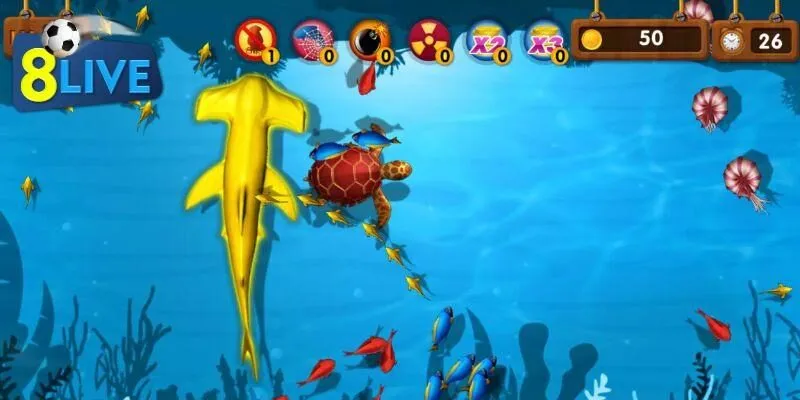 Cách chơi bắn cá Zui tại 8live